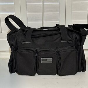 Black Tactical Gear Bag